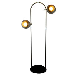 Rare Robert Sonneman Directional Eyeball Floor Lamp