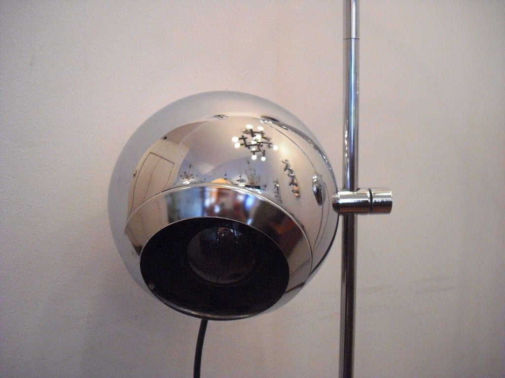 Rare Robert Sonneman Directional Eyeball Floor Lamp 4