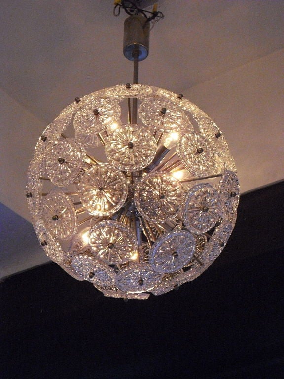 Belgian Snowflake Chandelier 6