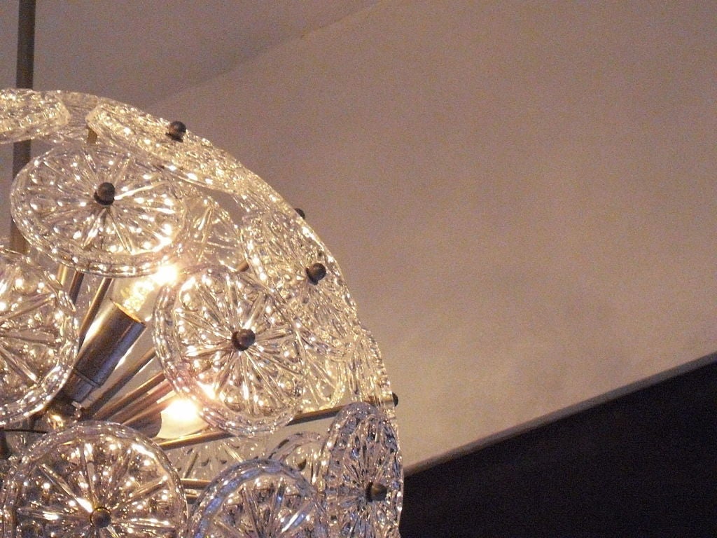 Belgian Snowflake Chandelier 1