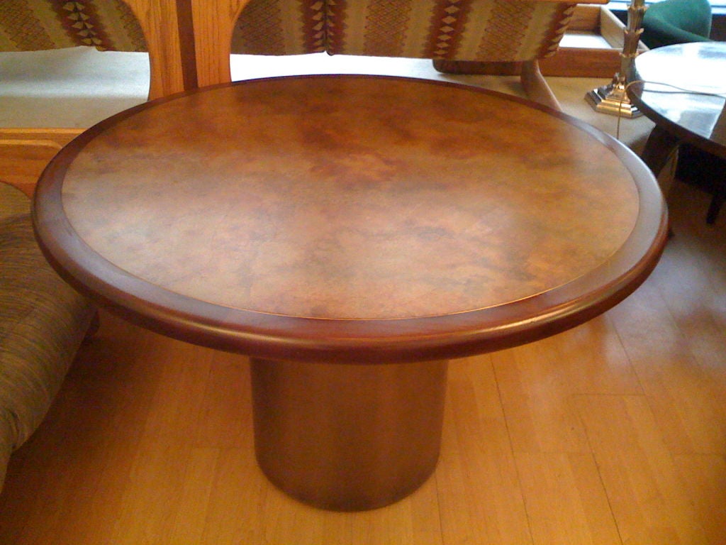 Harry Lunstead Copper Dining Table