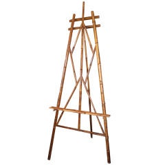 Antique 19th c. Bamboo Easel