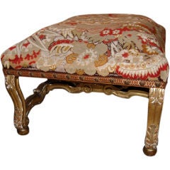 19th c. Giltwood Stool