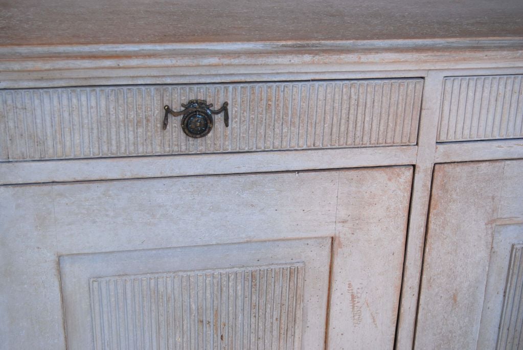 19th c. Painted Swedish Enfilade