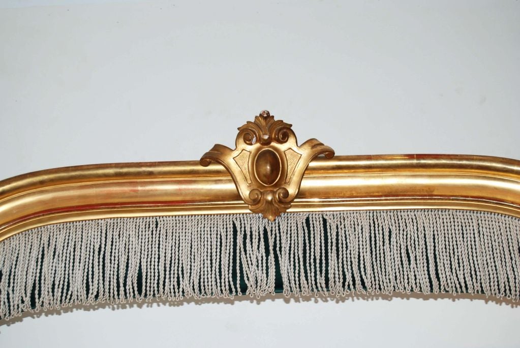 Pair of Gilded Cornices