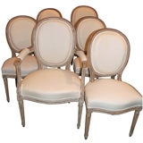 Set of 6 19th Century Dining Chairs