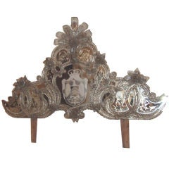Exquisite Venetian Mirror Crown 11