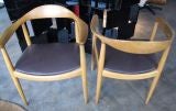Pair of THE Chairs by Hans Wegner for Johannes Hansen