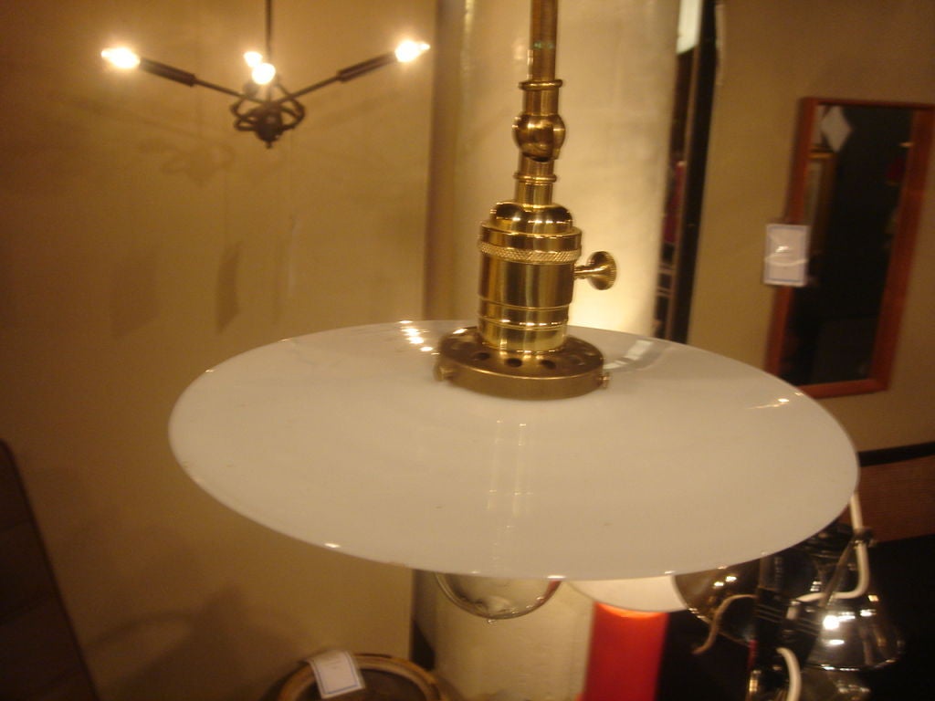 milk glass light fixture