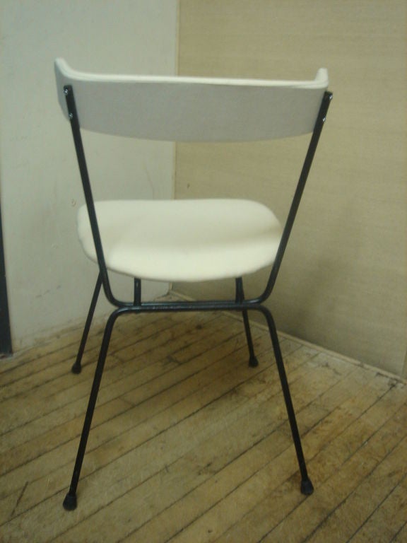 Set of 2 to 10 Iron Dining Chairs by Clifford Pascoe in COM In Excellent Condition In New York, NY