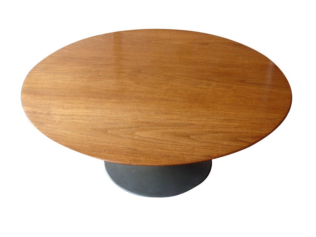 Vintage Round Tulip Coffee Table by Saarinen for Knoll 1