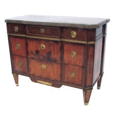 SWEDISH 18TH C.NEO-CLASSICAL PARQUETRY COMMODE