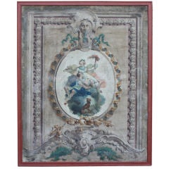 Antique Neoclassical Painting