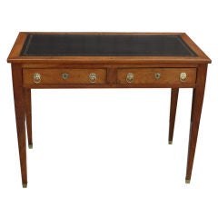French Fruitwood Writing Table