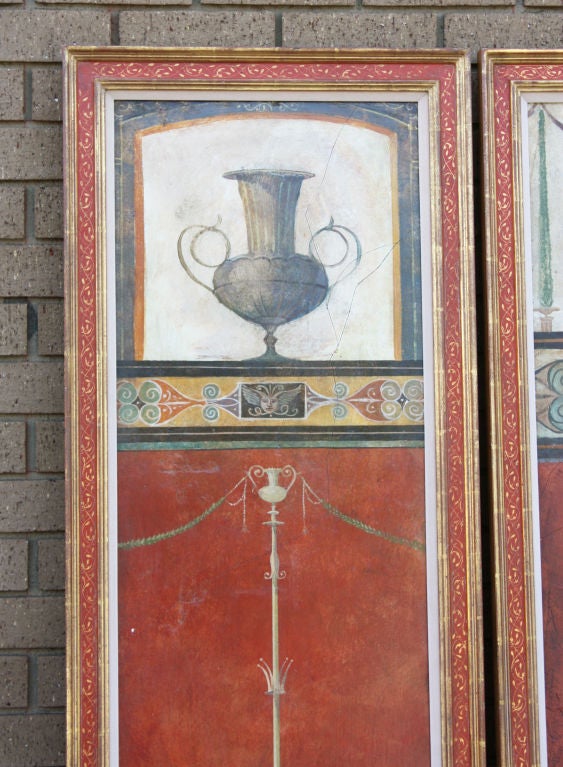 Pair of Mural Panels