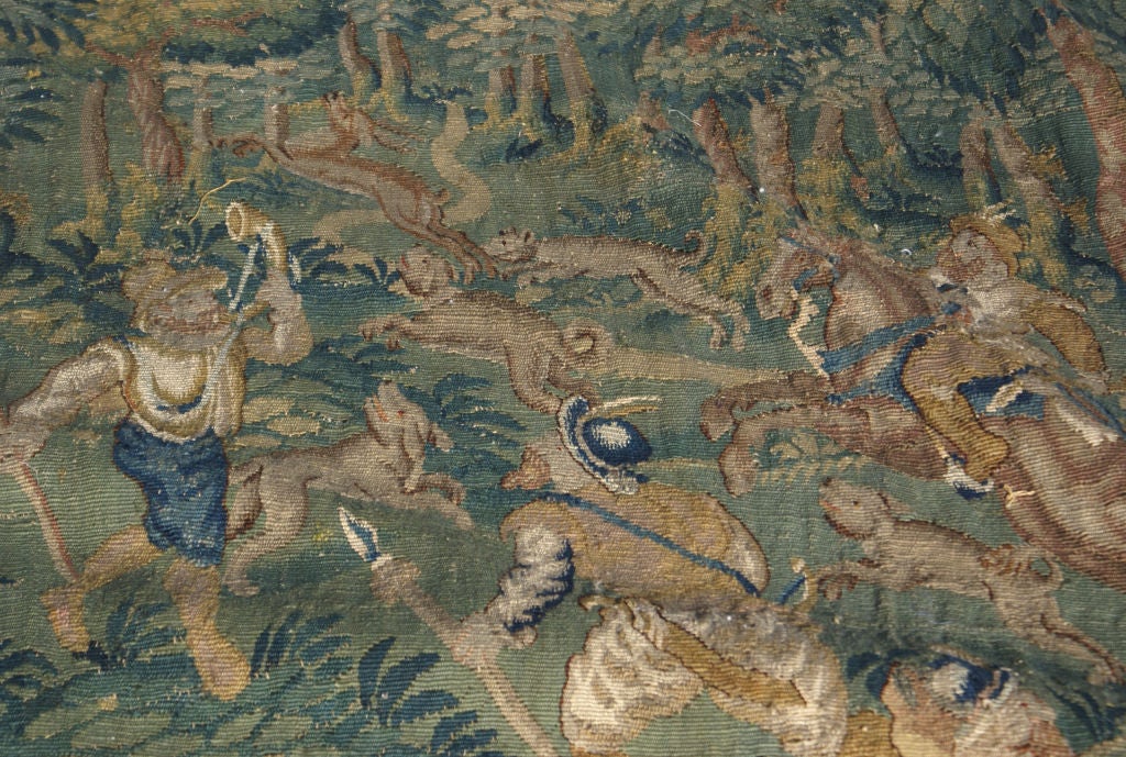 18th Century and Earlier Baroque Game Park Tapestry