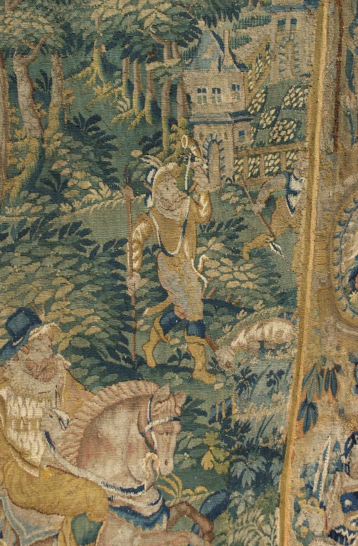 Baroque Game Park Tapestry 3