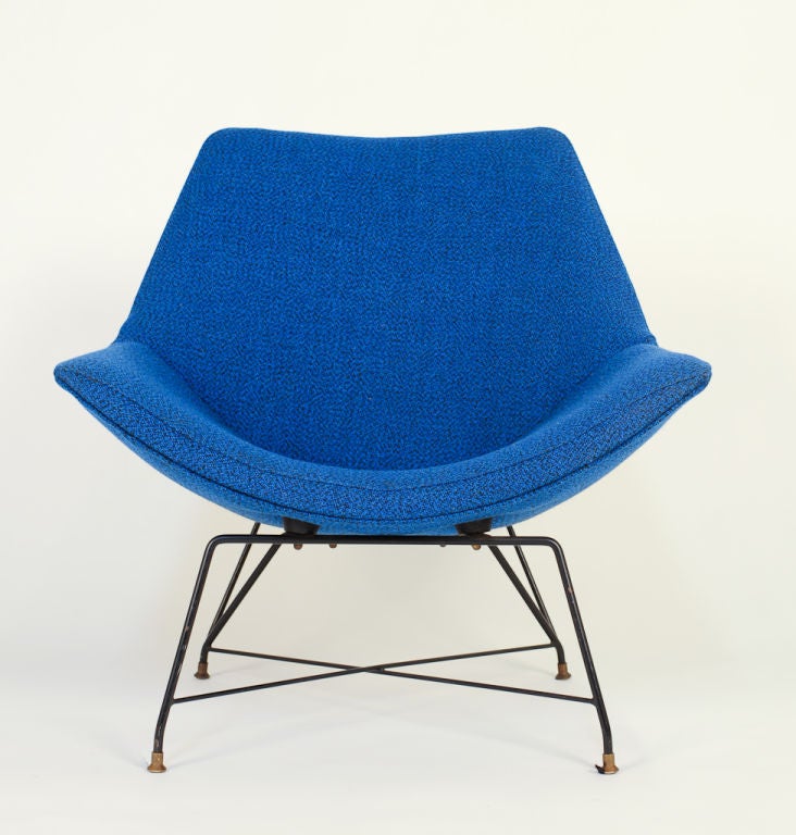 Augusto Bozzi's Kosmos Chair for Saporiti Italy, 1954 5