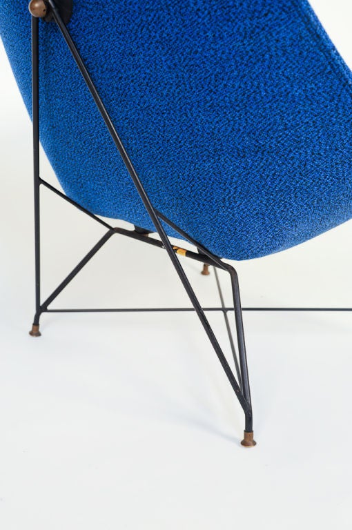 Augusto Bozzi's Kosmos Chair for Saporiti Italy, 1954 3