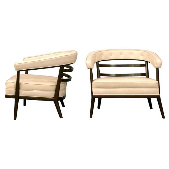 Bert England's Club Chairs for Johnson Furniture Company