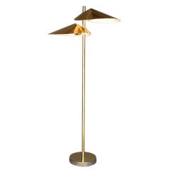 Vintage Curtis Jere's Lily Pad Floor Lamp 1977