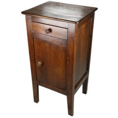 Antique French Cherry  Bedside Cupboard