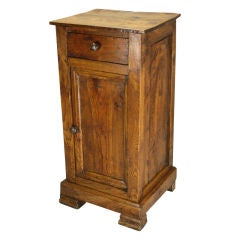 French Antique Ash Side Cabinet