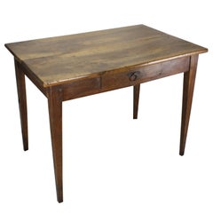 Antique French Walnut Writing Table
