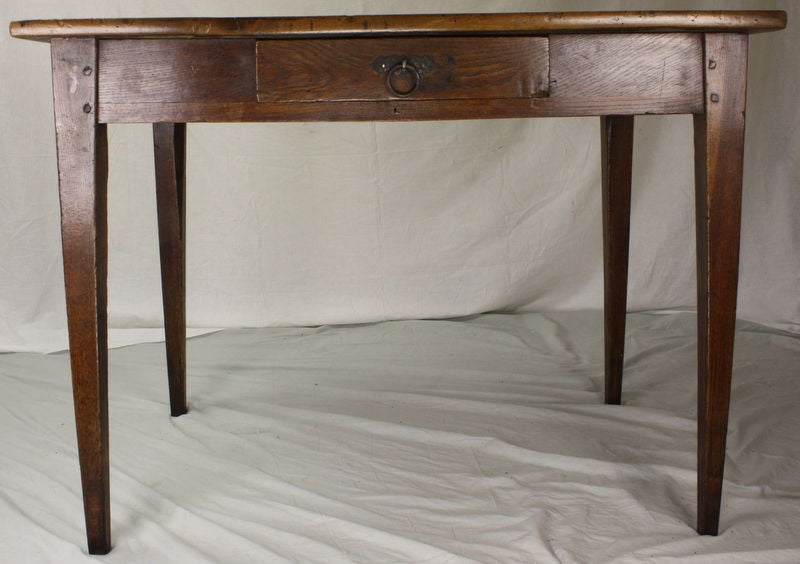 Antique French Walnut Writing Table