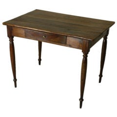 Antique French Walnut Writing Table