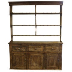 Antique Country Welsh Hutch