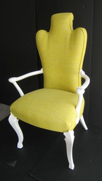 Mid-20th Century Lacquered Arm Chair