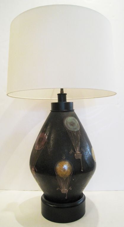 Bitossi Stoneware Lamp For Sale 2
