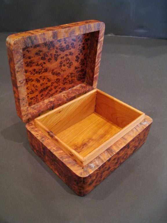 Walnut Leopardwood Box