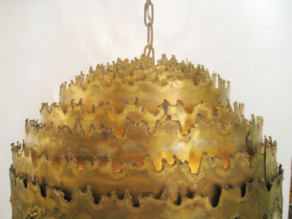 T. A. Greene for Monteverdi Young Brass Chandelier 2