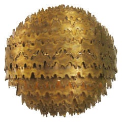 T. A. Greene for Monteverdi Young Brass Chandelier