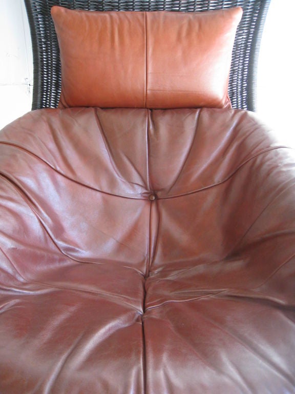 Large Gerard Van Der Berg Swivel Lounge Chair 4