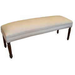 Louis Phillipe Upolstered Bench