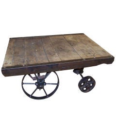 Industrial Trolley Coffee Table