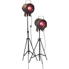 Pair of Theatrical Spot Lights