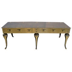 BRASS COFFEE TABLE / BENCH