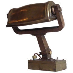 Solid Brass Marine Desk Lamp