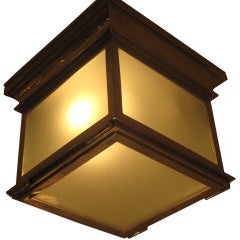 Four Large Brass Fixtures in the Manner of Jacques Quinet 8