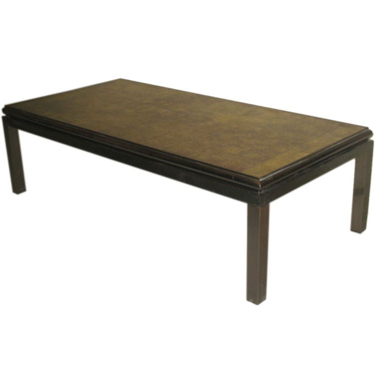 Verre Églomisé Cocktail Table by Guy Lefevre for Jansen