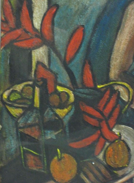 Hongrois Nu sans titre avec nature morte par Gabor en vente