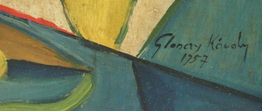 Pintura cubista europea de mediados de siglo 