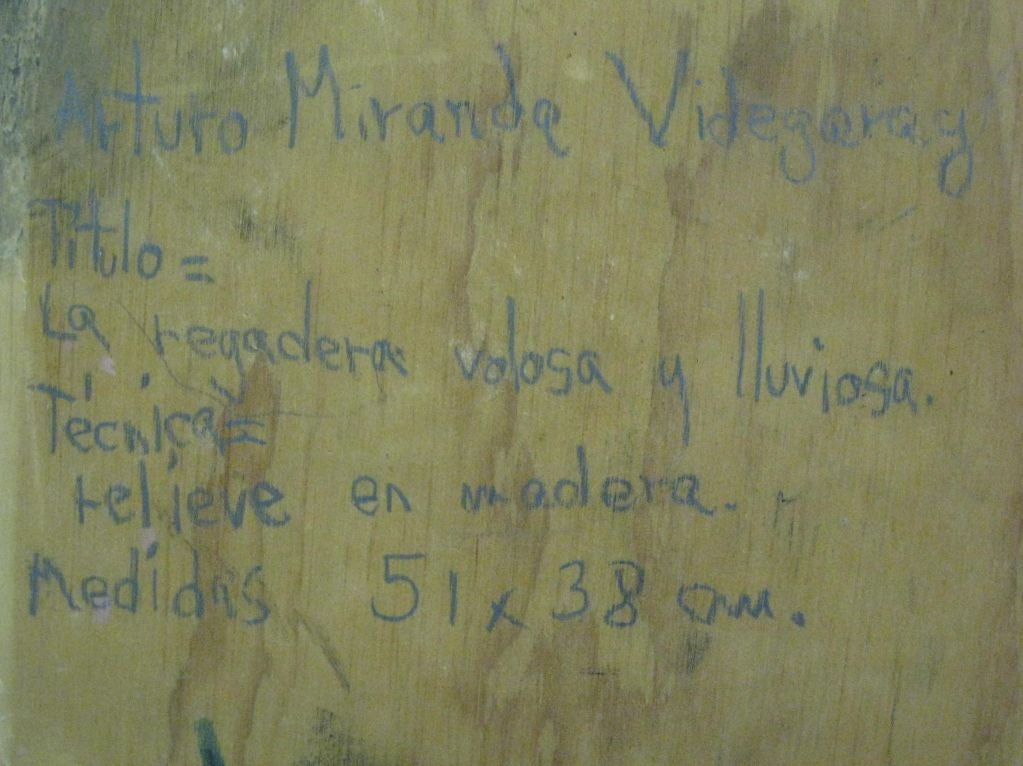 „La Regadera Volosa y Lluviosa“ von Arturo Miranda Videgaray im Angebot 1