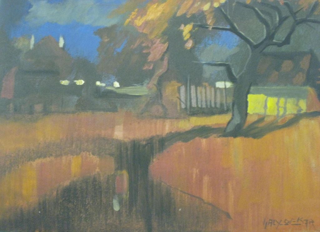 Landscape painting by Hungarian Painter, Ofkja.

Goache on cardboard. 

References: Modern and Contemporary Art, Fauvism, Color Theory.
