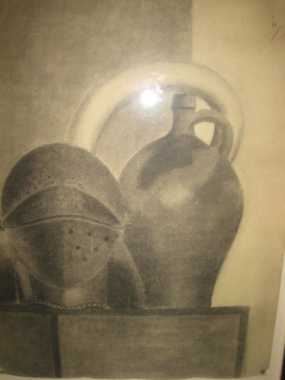 Disegno, matita su carta.
Natura morta di Beeldens, firmata e datata, 1935. 

Riferimenti: Arte moderna e contemporanea, New Objects, Neue Sachlichkeit, Espressionismo, Natura morta.