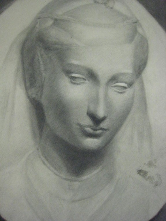 Drawing by Beeldens, Belgium, circa 1935.

References: Modern and Contemporary Art, New Objectivity, Neue Sachlichkeit.